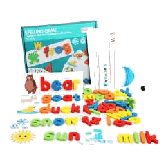 Wooden Word Spelling Game